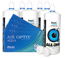 AirOptix aqua Kontaktlinsen im Set besonders günstig