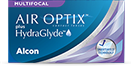 AIR OPTIX plus HydraGlyde Multifocal Kontaktlinsen 3er