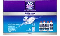 AOSEPT PLUS with Hydraglyde Systempack 4x360ml