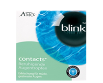 blink contacts Ampullen zur Augenpfleg