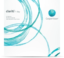 clariti 1-day 90er Ein-Tages-Kontaktlinsen, Silikon-Hydrogel-Material, Cooper Vision