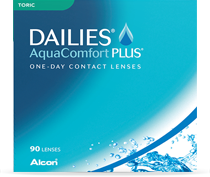 DAILIES AquaComfort Plus Toric 90er torische Kontaktlinsen