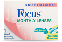 Focus Softcolors farbige Kontaktlinsen, verstärkende Wirkung