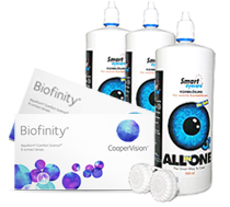Biofinity Kontaktlinsen im Set besonders günstig
