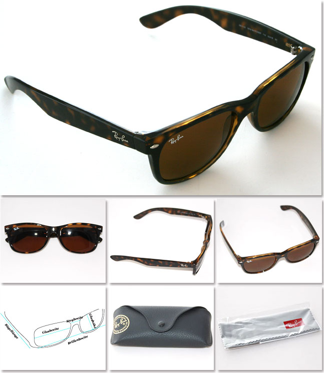Sonnenbrille Wayfarer classic von Ray-Ban ist wohl das unumstrittene Markenzeichen von Ray-Ban; beliebtesten Sonnenbrille